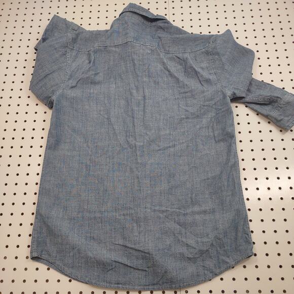 J Crew Crewcuts Denim Style Button Up, Size Kids 16 - Picture 8 of 9
